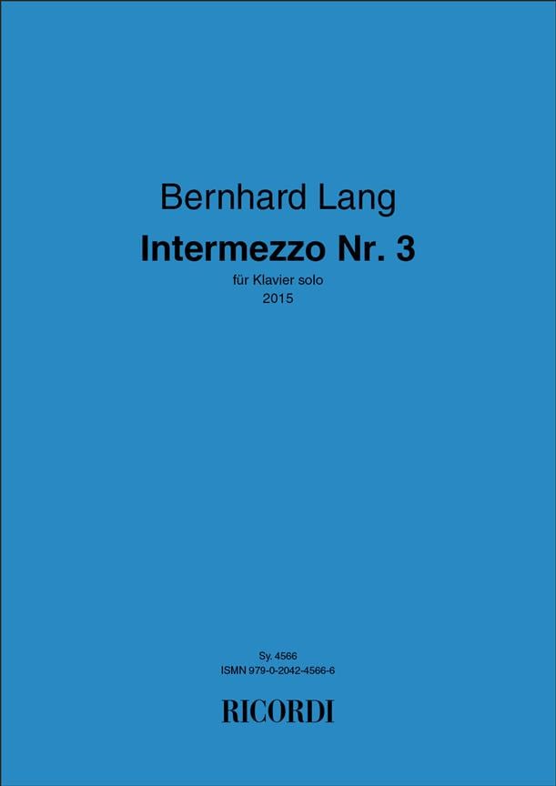Intermezzo Nr. 3